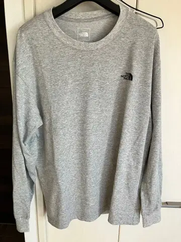 THE NORTH FACE L/S Back SQUARE Logo TEE