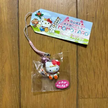 지역 한정 키티 오카야마현 복숭아 타로 버전