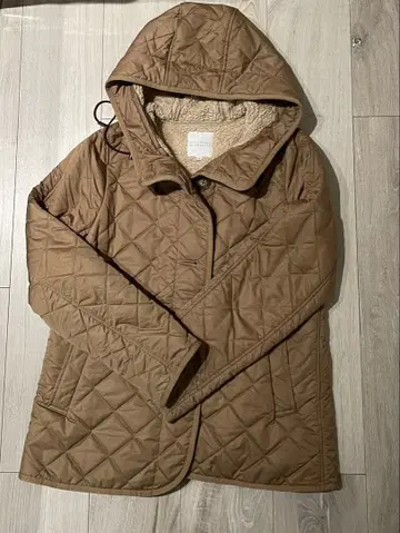 매킨토시 필로소피 퀼팅 자켓 카멜