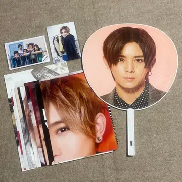 Hey! Say! JUMP 야마다 료스케 굿즈 묶음 판매 부채 사진 핀업