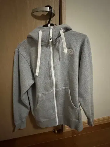 THE NORTH FACE 그레이 풀 집업 후드티