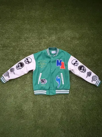 PC TOKYO 바시티 자켓 쇼트 기장