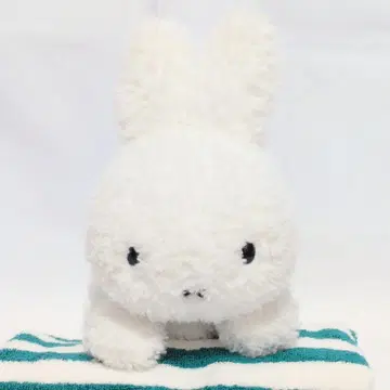 미피 블루나 푹신 눕는 토끼 봉제 인형 세키구치