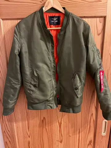 ASST SERIES MA-1 플라이트 자켓 M 사이즈 올리브