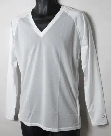 새상품 먼싱웨어 골프 V넥 몸통 메쉬 긴팔 언더셔츠/L