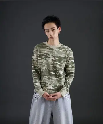 FTW 카모 패턴 긴팔 트레이닝복 L 사이즈