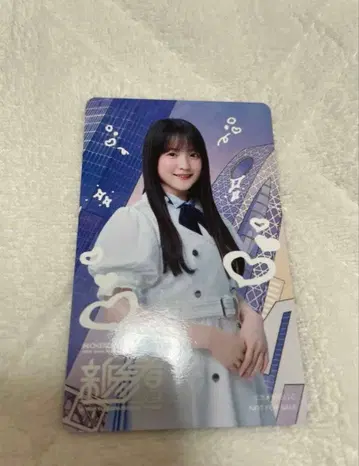 노기자카46 스즈키 유나 신참자 솔로 그림체 카드