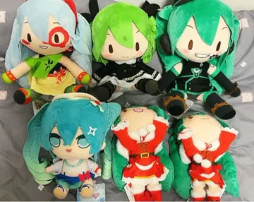 하츠네 미쿠 봉제 인형 6체 세트