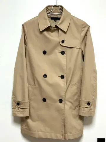 123 [새상품급] 유니클로 트렌치코트 베이지 S