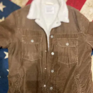 BAYFLOW 코듀로이 자켓 브라운