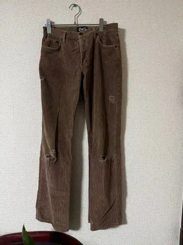 D&G 브라운 코듀로이