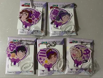 닌타마 란타로 데코 부채 키체인 4학년 세트