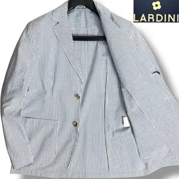 새상품 라르디니 23SS 시어서커 자켓 스카이블루 L