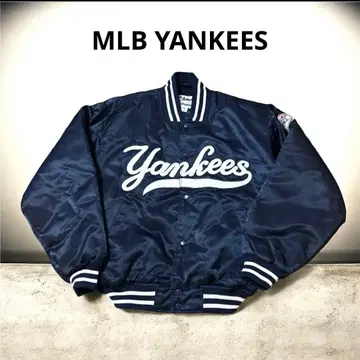 [ Majestic ] 마제스틱 양키스 바시티 자켓 자수 와펜 M