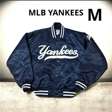 [ Majestic ] 마제스틱 양키스 바시티 자켓 자수 와펜 M