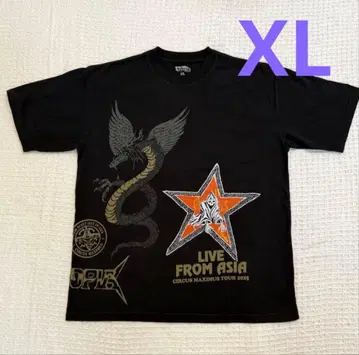 미사용 새상품 트래비스 스콧 투어 2025 티셔츠 XL