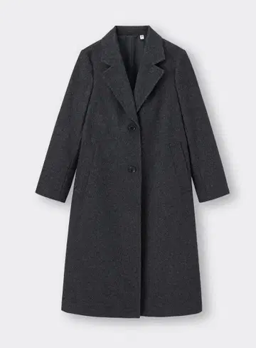 GU 코지 멜톤 테일러드 코트