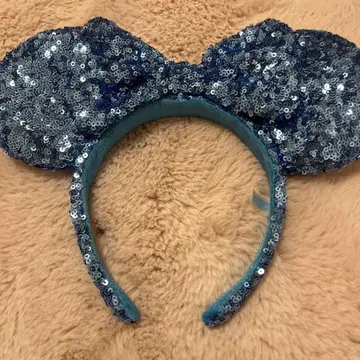 디즈니 머리띠 스카이블루