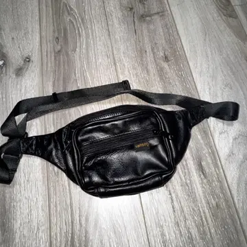 가죽 웨스트 파우치 백