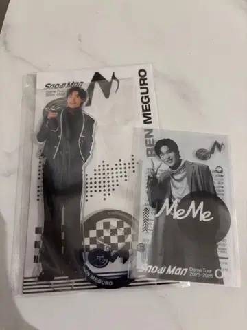 Snow Man 메구로 렌 아크릴 스탠드 세트