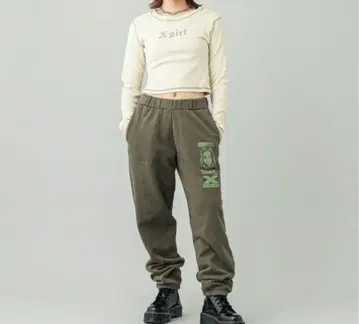 엑스걸 맨투맨 팬츠 S