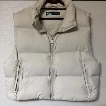 zara 다운 베스트 XL