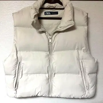 zara 다운 베스트 XL
