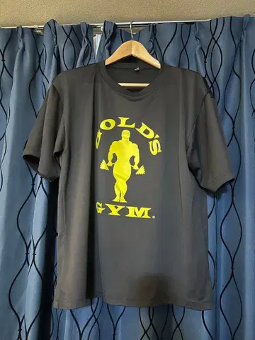 GOLD'S GYM 스포츠 T셔츠 XL 블랙