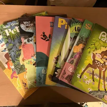 디즈니 복각판 그림책 시리즈 8권 세트