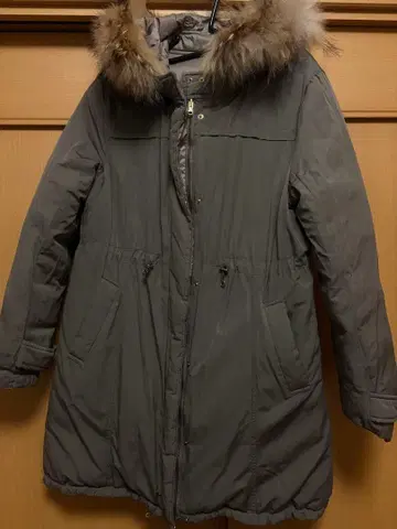 anysis 에니시스 카키 리버서블 다운 자켓