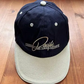 데드 빈티지 캡 US 기업 로고 90s 네이비 베이지