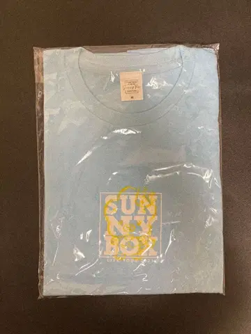 kiramune 카미야 히로시 Sunny Box 티셔츠 (스카이블루)