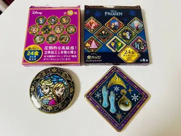 디즈니 겨울왕국 핀 배지 세트