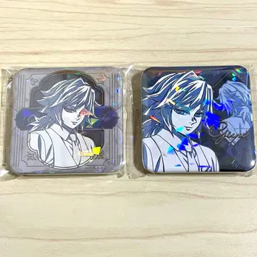 귀멸의 칼날 모크텔 복권 글리터 캔뱃지 토미오카 기유