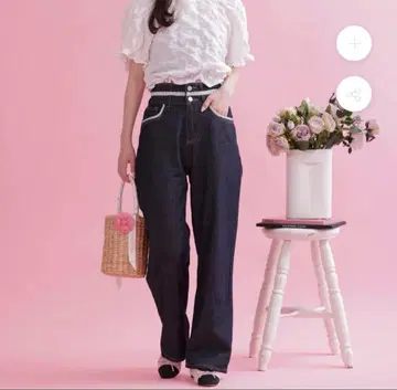 maisonmarble 레이시 인디고 데님