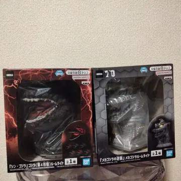 신 고질라 (제4 형태) 룸 라이트 & 메카 고질라 룸 라이트 세트