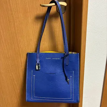 MARC JACOBS 파랑 가죽 토트백