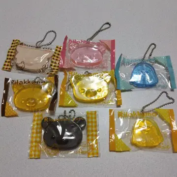 리락쿠마 캔디형 볼체인 7개 세트