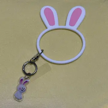 타베코 동물 스마트폰 멀티링 토끼