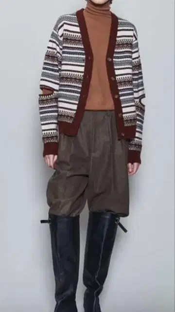 6 (roku) 페어아일 가디건 beauty&youth