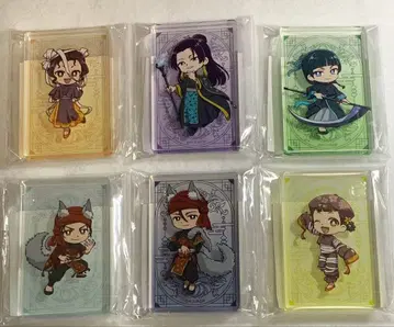 약사의 혼잣말 할로윈 아크릴 블록 전 6종 세트