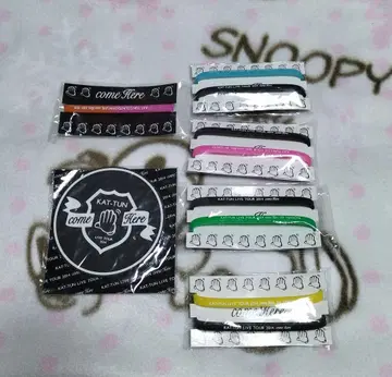 KAT-TUN 라이브 투어 굿즈 세트