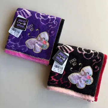베르사이유의 장미 ANNA SUI 타월 손수건 2장 세트 B