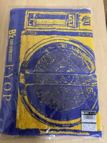 B'z LIVE-GYM 2025 -FYOP- 스테이지 타월