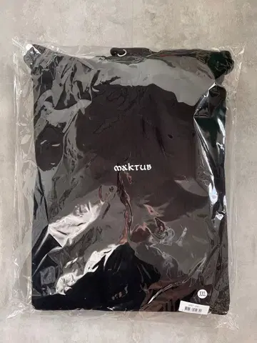 JJJ maktub 후드티 미개봉 새상품 XXL