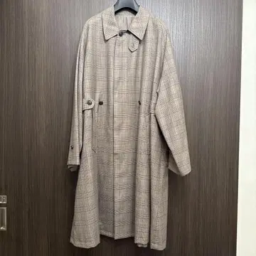 Uru 발마칸 코트 22FWC01 체크 Uru tokyo