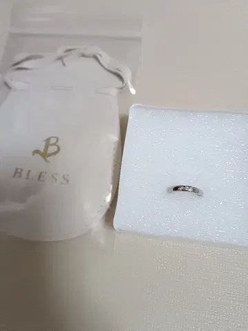 BLESS 블레스 핑키링 1호 미사용 새상품 스테인리스