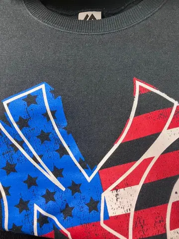 MLB 맨투맨 구제 의류 아메카지 양키스