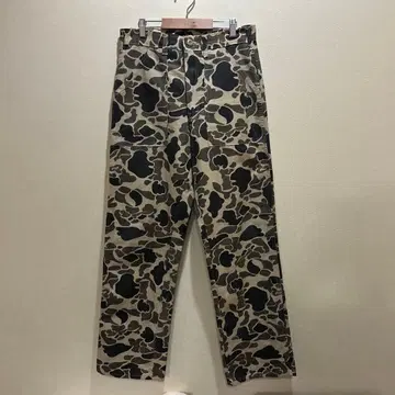 건호 USA제 카모플라쥬 워크 팬츠 코튼제