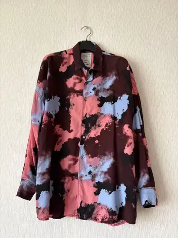 SHAREEF SMOKE PT L/S SHIRTS 2 핑크 일본제